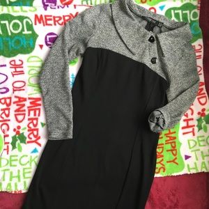 Black and Gray Professional dress